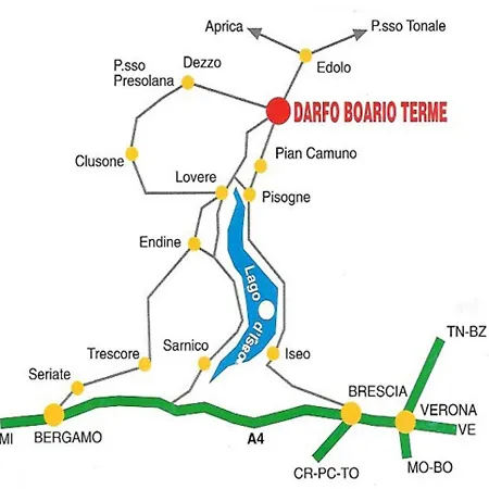 Marcella 酒店 Boario Terme